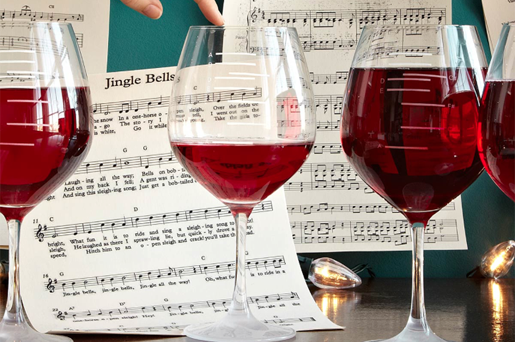 Uncommon Goods Musical Wine Glasses