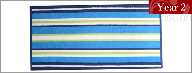 Tommy Hilfiger Fun Stripe Beach Towel