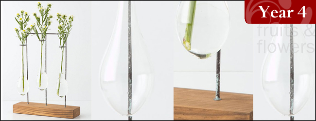 Horizontal Chemist Vase