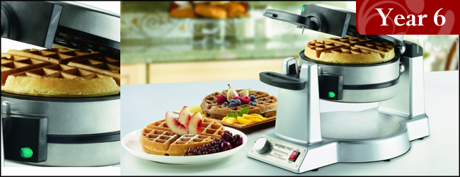 Waring Pro WMK600 Double Belgian-Waffle Maker