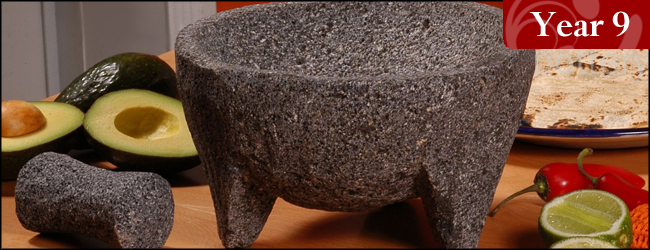 Authentic Lava Stone Mexican Molcajete
