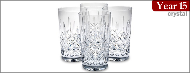 Reed & Barton    Crystal Hamilton Highball Glass