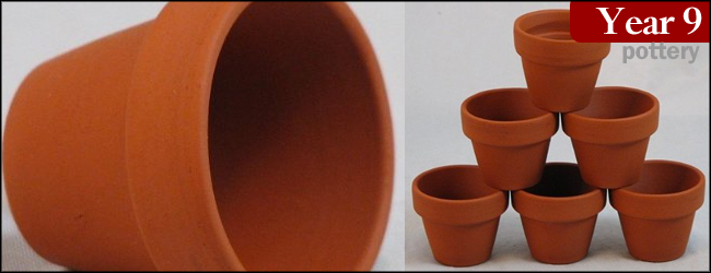 10 Mini 1 3/4" Clay Pots