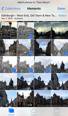 iPhoto - Cloud Sharing