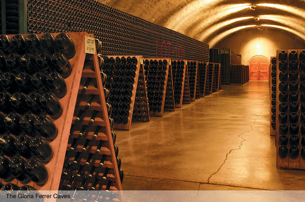 The Gloria Ferrer Caves.