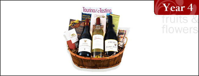 Hitched - Luxury Anniversary Basket