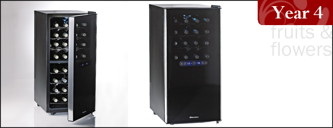 Wine Enthusiast Silent 32 Bottle Touchscreen Wine Refrigerator