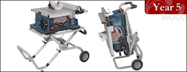 Bosch 10" Table Saw with Gravity-Rise Stand & Digital Rip Fence