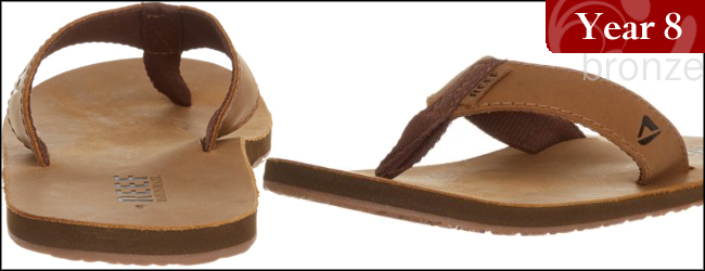 Reef Men's Leather Smoothy Sandal