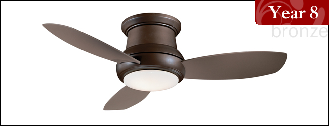 Minka-Aire Concept II Flush Mount Ceiling Fan