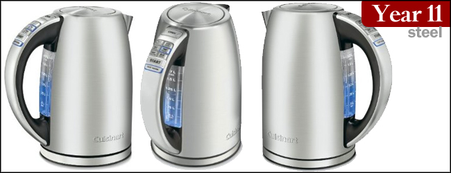 Cuisinart    PerfecTemp 1.7-Liter Stainless-Steel Cordless Electric Kettle