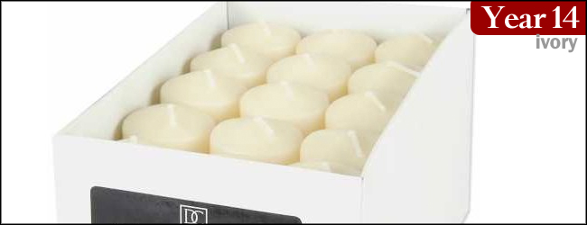 Darice Unscented 12 Hour Votive Candles