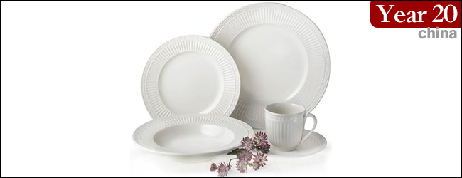 Mikasa Italian Countryside 45-Piece Dinnerware Set, Service for 8