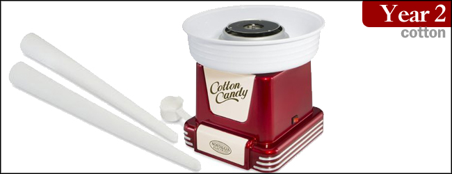 Nostalgia Electronics Retro Seires Cotton Candy Machine