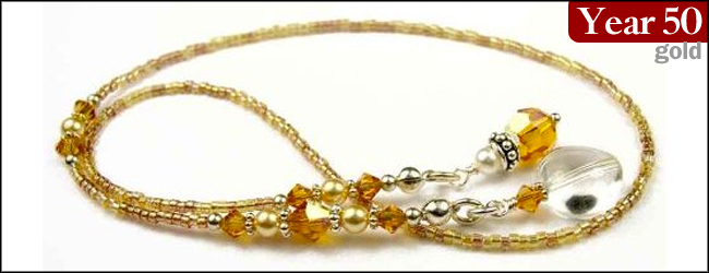 November Golden Topaz Sterling Silver Bookmarks