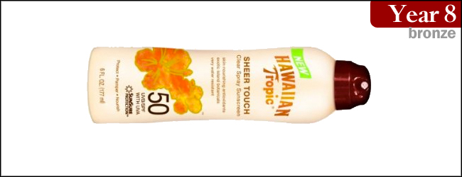 Hawaiian Tropic Sheer Touch SPF50 Sunblock Continuous Spray
