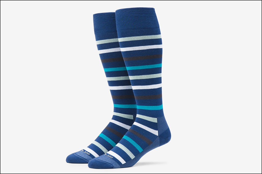 Sebastian Stripe Dress Sock